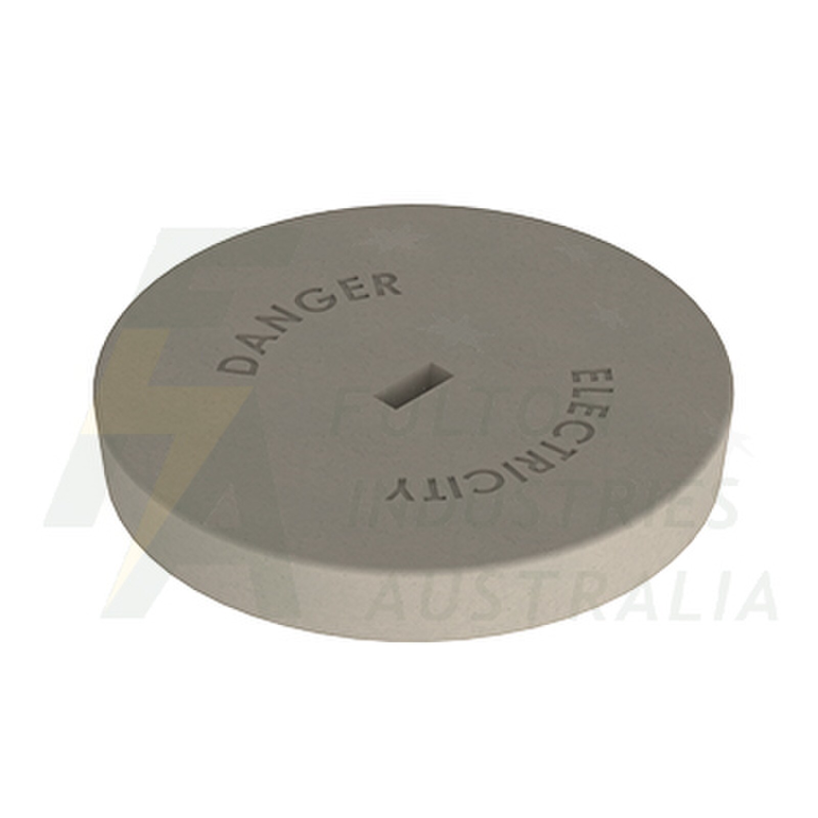 CRL01EARTH - Concrete round lid to suit PRP01 "EARTHING"